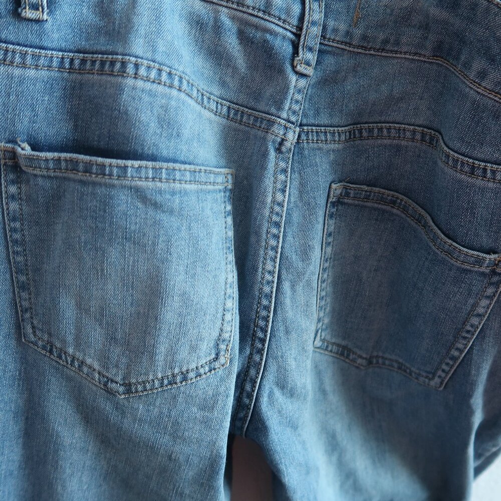 Free People Denim Overalls - Size 26 - Picture 6 of 11